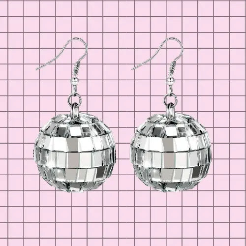 Disco Ball Earrings